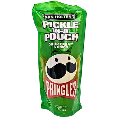 Van Holten's Pickle in-a Pouch Pringles Sour Cream & Onion - 12 Pack