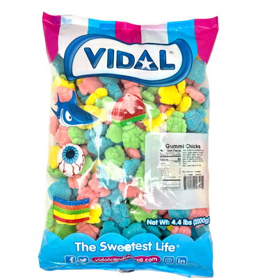 Vidal Easter Gummi Chicks 4.4lb - 1 Bag