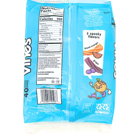 Vines Twists Halloween 9oz - 12 Pack