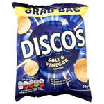 Walkers Discos Salt & Vinegar Chips 50g (UK) - 28 Pack