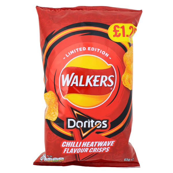 Walkers Doritos Chilli Heatwave 65g (UK) - 15 Pack