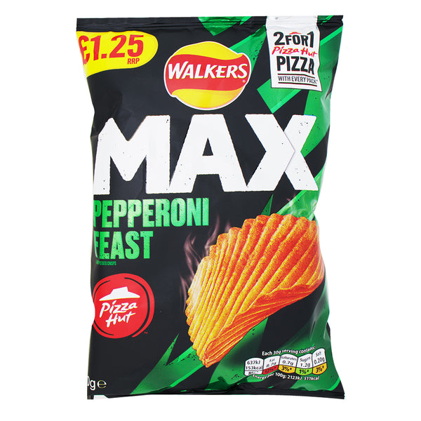 Walkers Pizza Hut Pepperoni Feast - 70g - 15 Pack