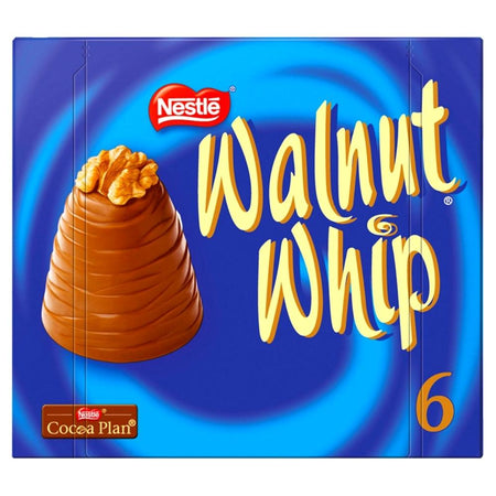 Walnut Whips 6pck 180g - 10 Pack