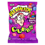 Warheads Sour Berry Mix Cubes 127g - 12 Pack