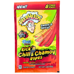 Warheads Kick'n Chili & Chamoy Ropes 3oz - 12 Pack