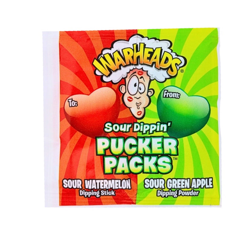 Warheads Sour Dippin' Pucker Packs - 26 Pack - Sour Candy from Warheads!