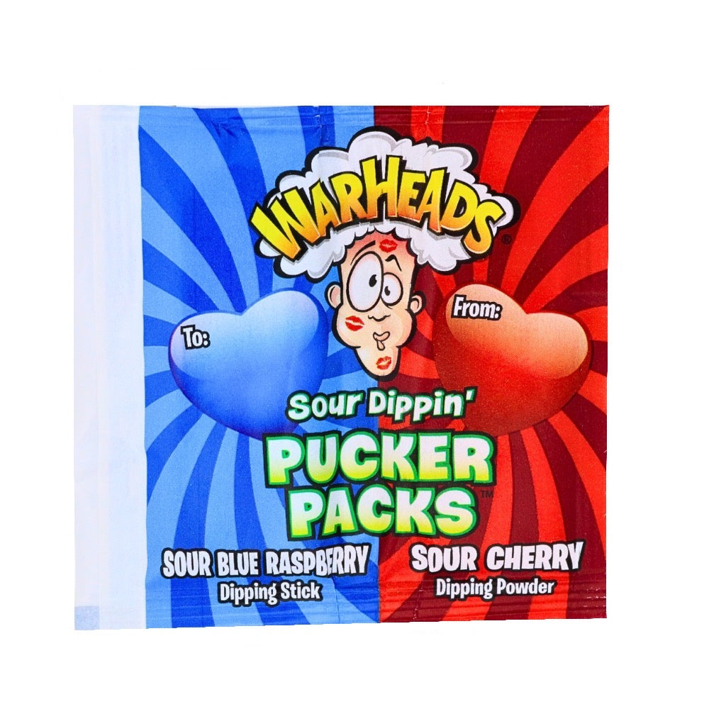 Warheads Sour Dippin' Pucker Packs - 26 Pack - Sour Candy from Warheads!