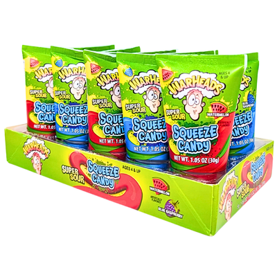 Warheads Super Sour Squeeze Candy 30g - 10 Pack