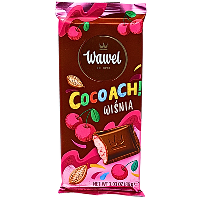 Wawel Coco ACH! Cherry 86g (Poland) - 19 Bars