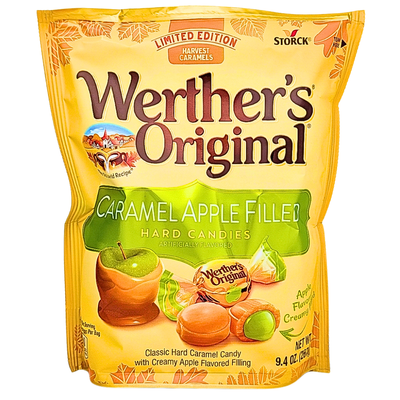 Werther's Original Caramel Apple Filled Hard Candies 9.4oz - 10 Pack