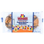 Wonder Creme Filled Peanut Butter Cupcakes 4oz - 6 Pack