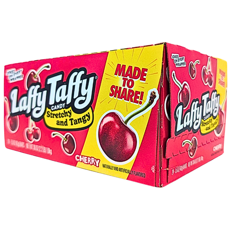 Laffy Taffy Cherry 1.5 oz. Bars - 24 Pack