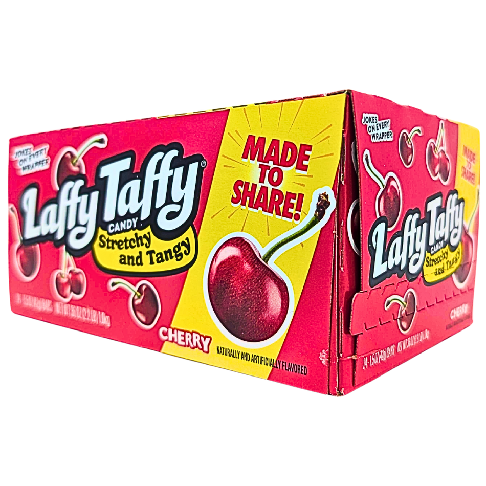 Laffy Taffy Cherry 1.5 oz. Bars - 24 Pack