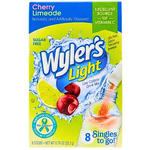 Wyler's Light Singles To Go Drink Mix Cherry Limeade - 12 Pack
