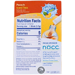 Wyler's Light Singles To Go Drink Mix Peach Iced Tea - 12 Pack