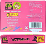 Xtrasour Suga Sours Watermelon Hard Candy Theatre Box 100g - 12 Pack