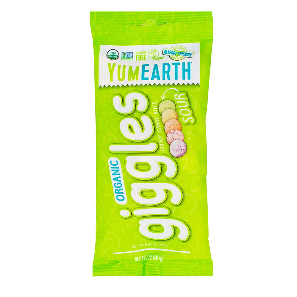 YumEarth Organic Sour Giggles 2oz - 12 Pack