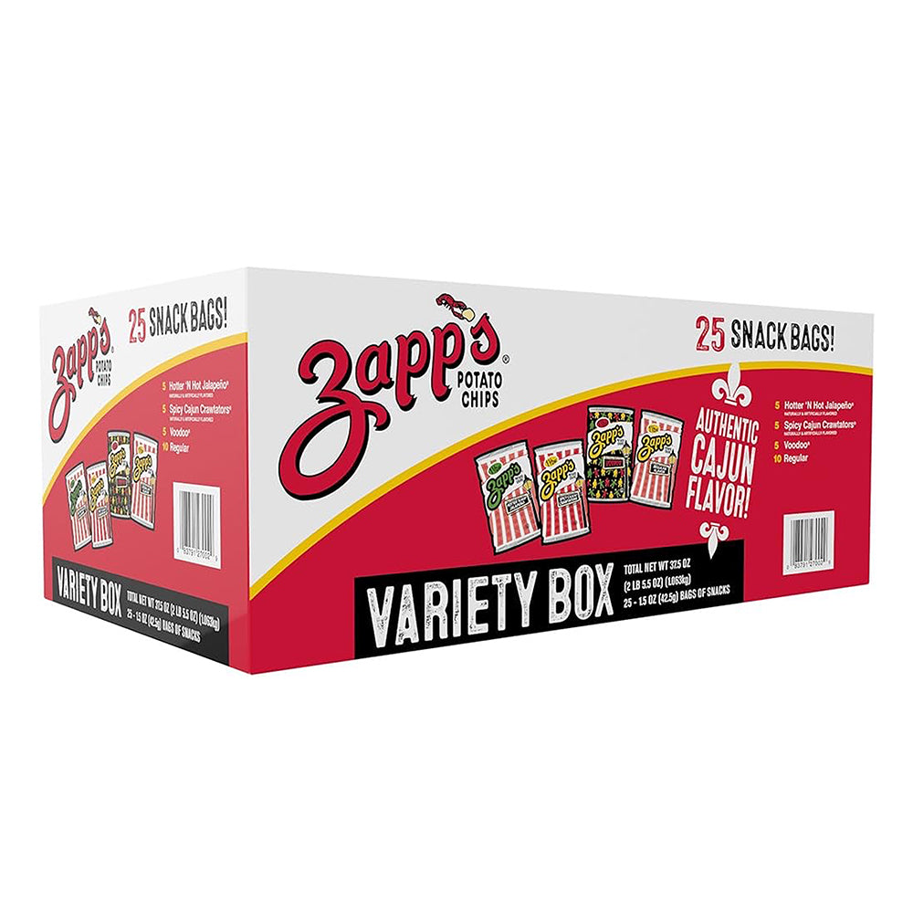 Zapp's Variety Box Assorted - 25ct