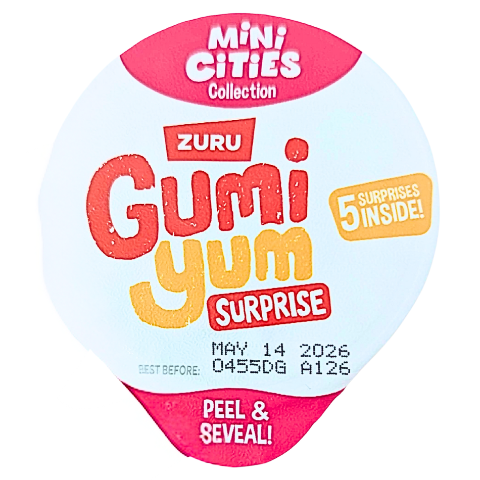 Zuru Gumi Yum Surprise Mini Cities 21g - 15 Pack