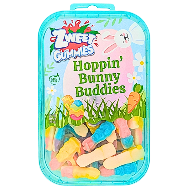 Zweet Gummies Hoppin' Bunny Buddies 10oz - 6 Pack