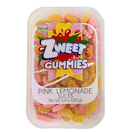 Zweet Gummies Pink Lemonade Slices 10oz - 6 Pack