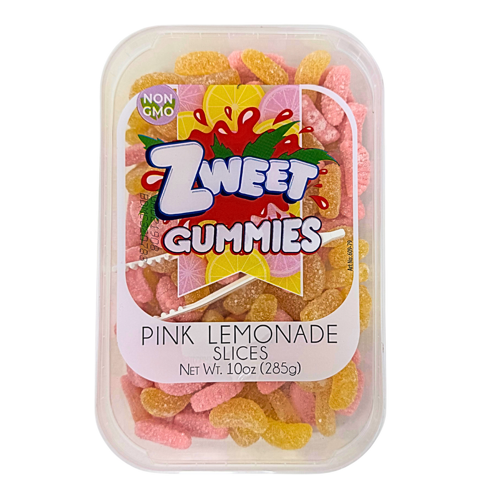 Zweet Gummies Pink Lemonade Slices 10oz - 6 Pack