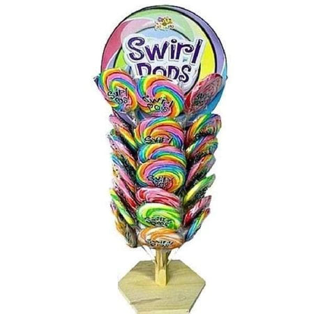 Albert's Swirl Pops Lollipops-48 CT