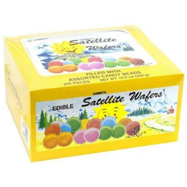 Gerrit's Satellite Wafers Candy 240 Pieces - 1 Box