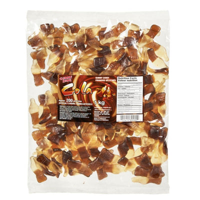 Gummy Zone Cola Bottles Candy-1 kg Gummies