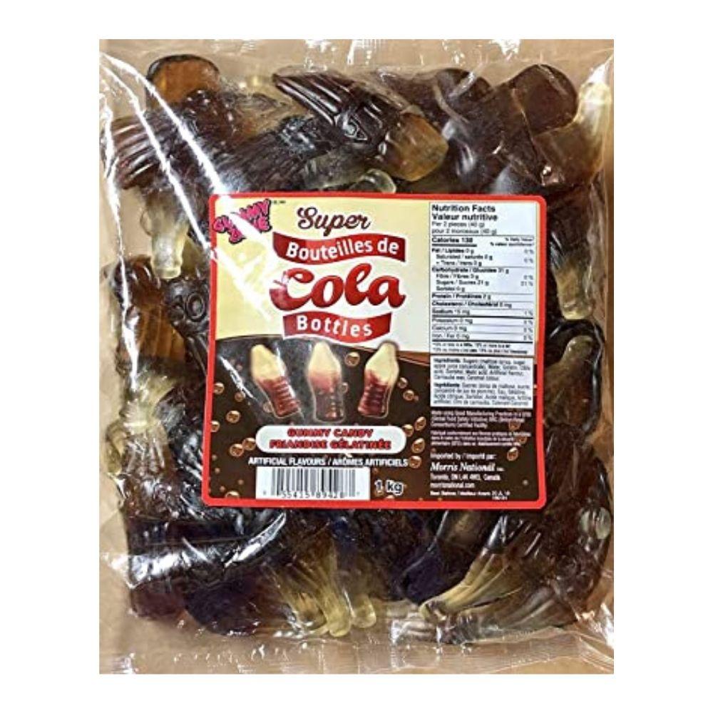 Gummy Zone Super Cola Bottles Candy-1 kg