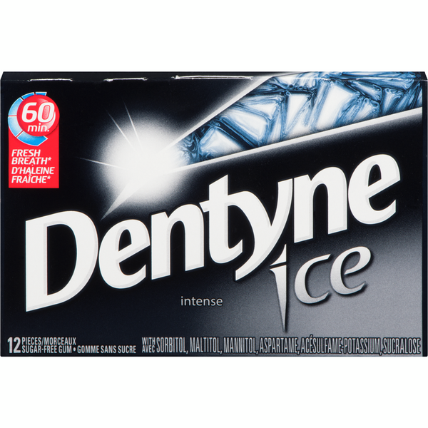Dentyne Ice Intense 12 Piece Gum Singles - 12 Pack