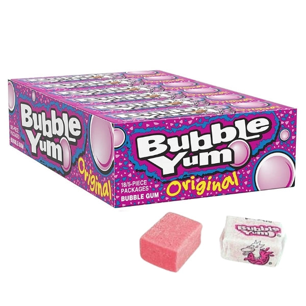 Bubble Yum Original Gum 1.5 oz - 18 Pack