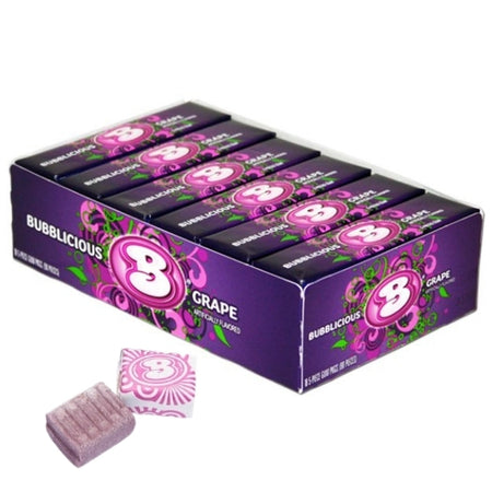 Bubblicious Gum - Grape 40g - 18CT