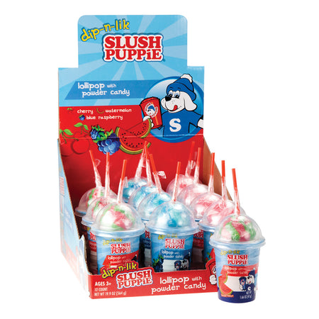 Slush Puppie Dip-N-Lik Slushie Candy Cup - 47g