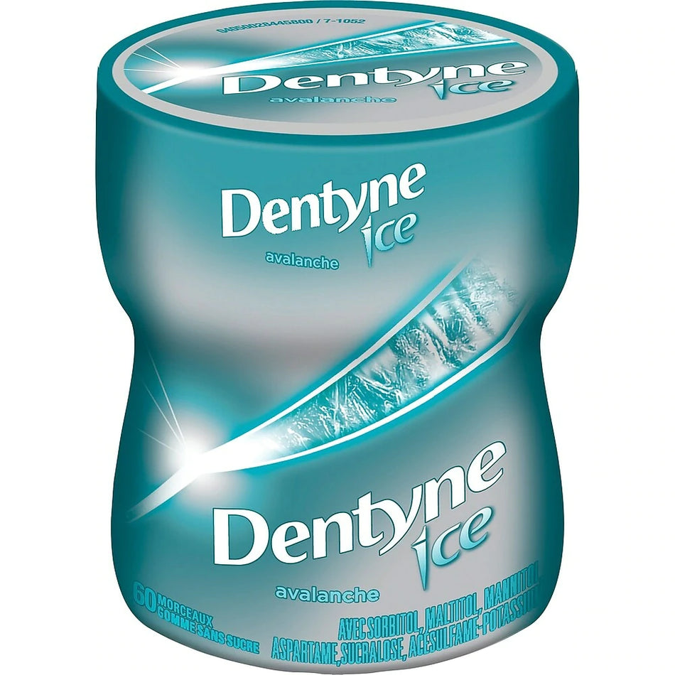 Dentyne Ice Avalanche 60 Piece Gum Bottle 