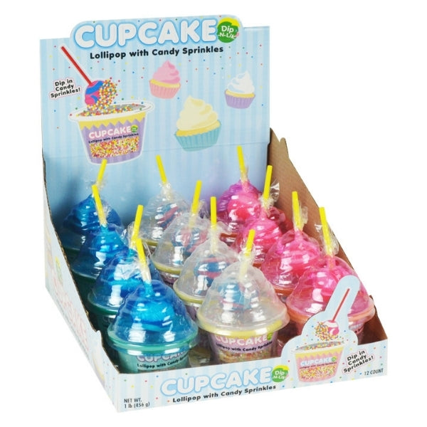 Dip-n-Lik Cupcake Sprinkles 1.23oz - 12CT