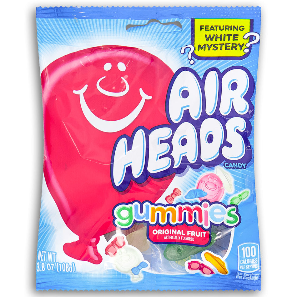 AirHeads Gummies Original Fruit Gummy Candy 3.8oz - 12 Pack