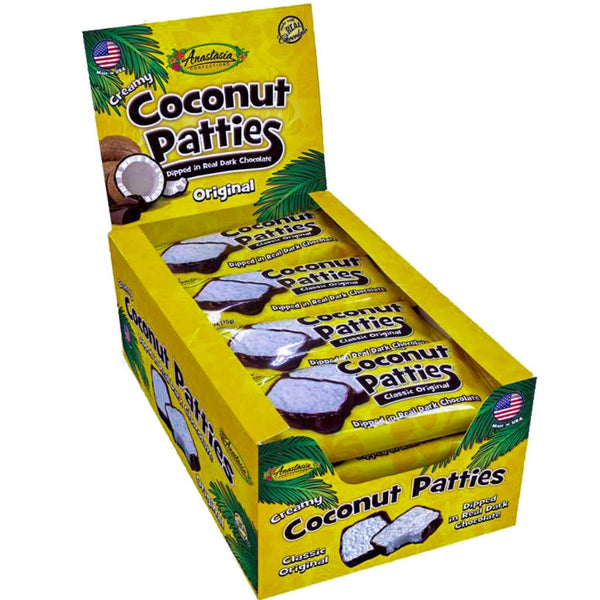 Anastasia Original Coconut Patties 76g - 20CT