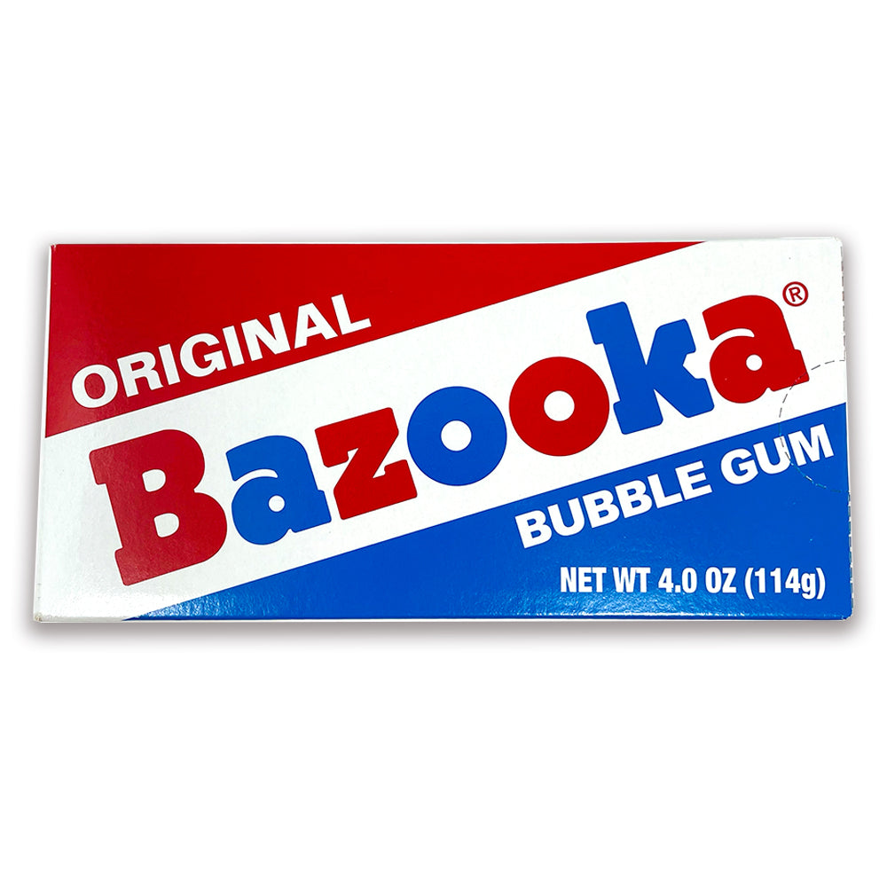Bazooka Original Throwback Bubble Gum Theater Pack 4oz - 12 Pack