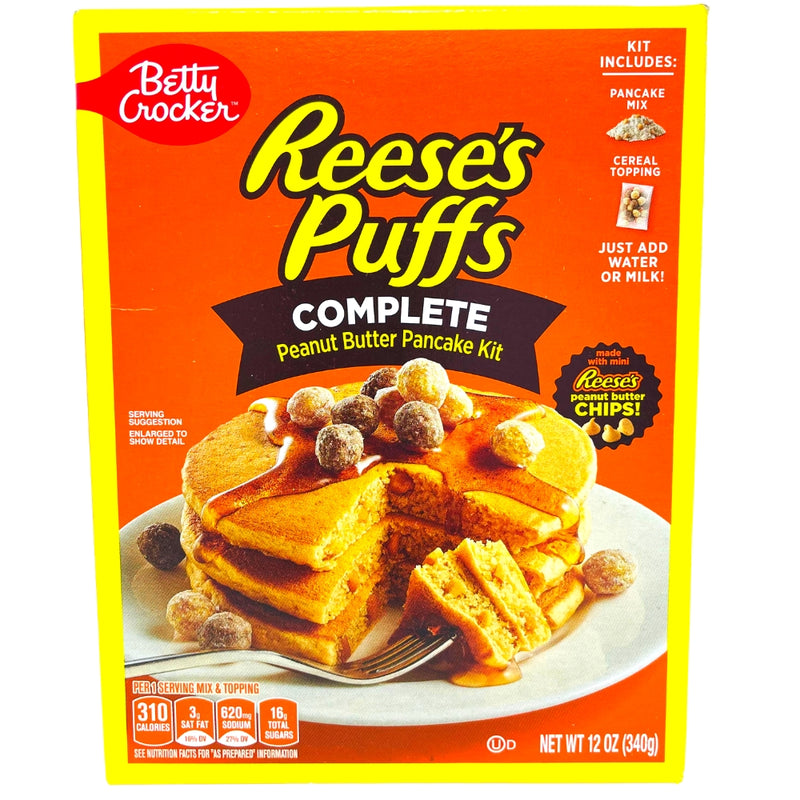 Betty Crocker Reese Puffs Pancake Mix 340g - 6 Pack