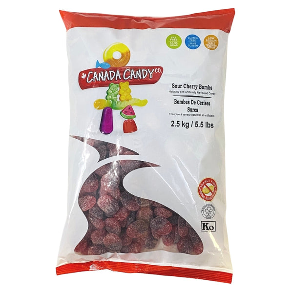 CCC Sour Cherry Bomb Gummy Candy - 2.5kg