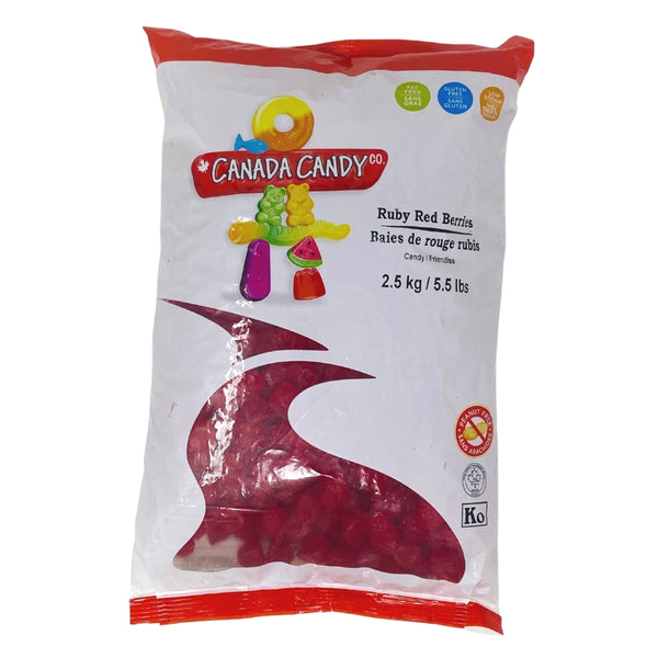 CCC Ruby Red Berries Gummy Candy - 2.5kg