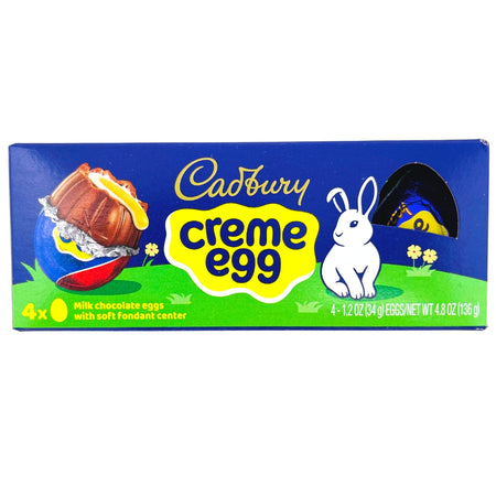 Cadbury Creme Egg 4 Piece Carton 4.8oz - 24 Pack