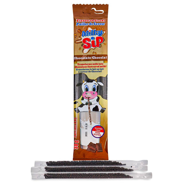 Milky Sip Magic Sipper Chocolate Straws 30g