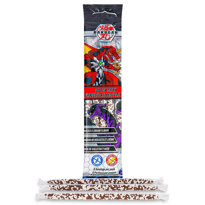 Quick Milk Magic Sipper Bakugan Straws 36g