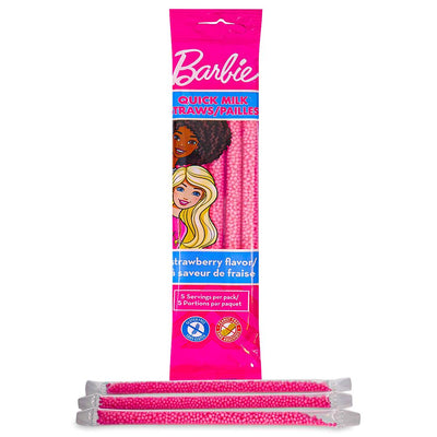Quick Milk Magic Sipper Barbie Straws 36g