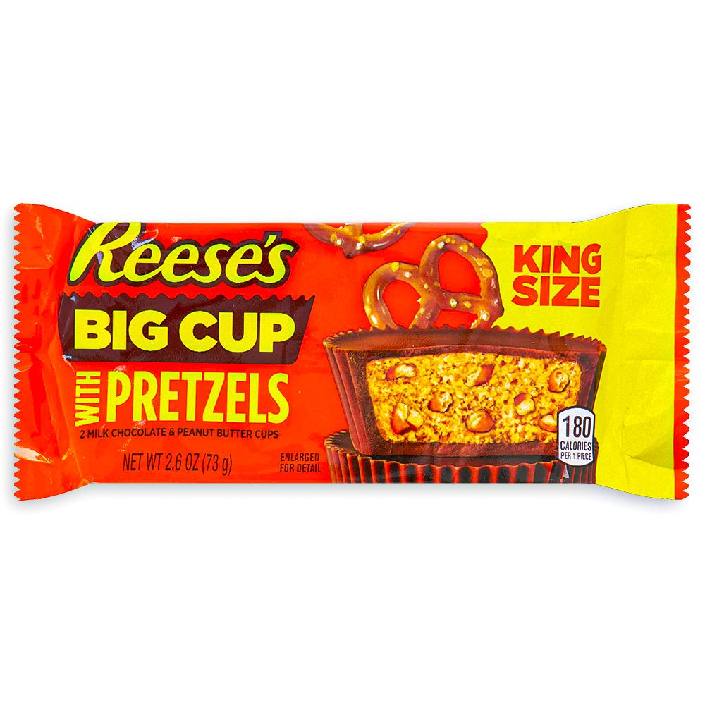 Reese's Big Cup Stuffed w/Potato Chips King Size 2.6oz - 16 Pack American Candy Bar