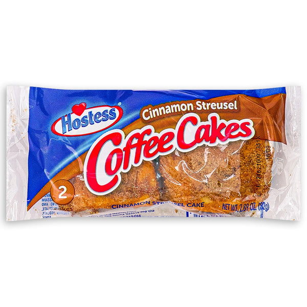 Hostess Cinnamon Streusel Coffee Cakes Duo - 8 Pack