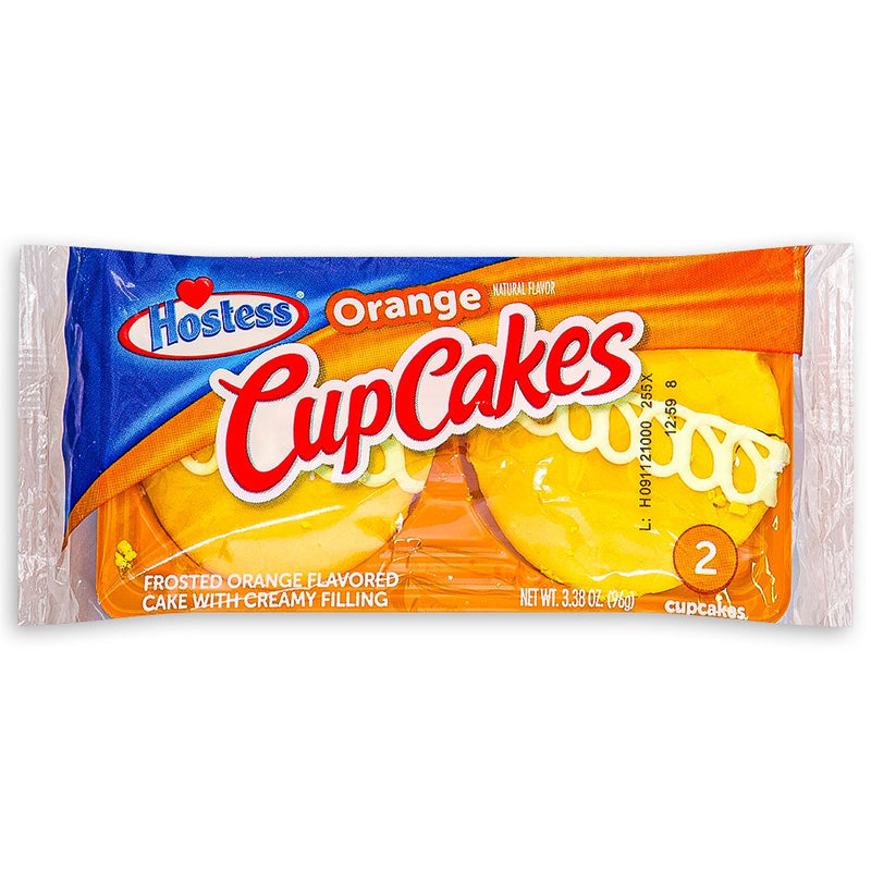 Hostess Orange Cupcakes Duo - 6 Pack American Snacks