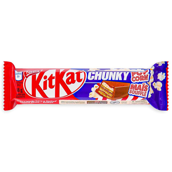 Kit Kat Chunky Popcorn Bars 24 PK | iWholesaleCandy.ca